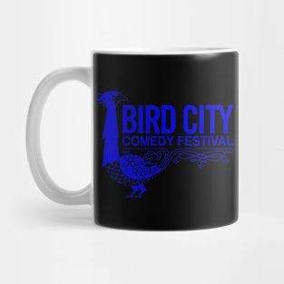 Old School Logo in Royal Blue Mug